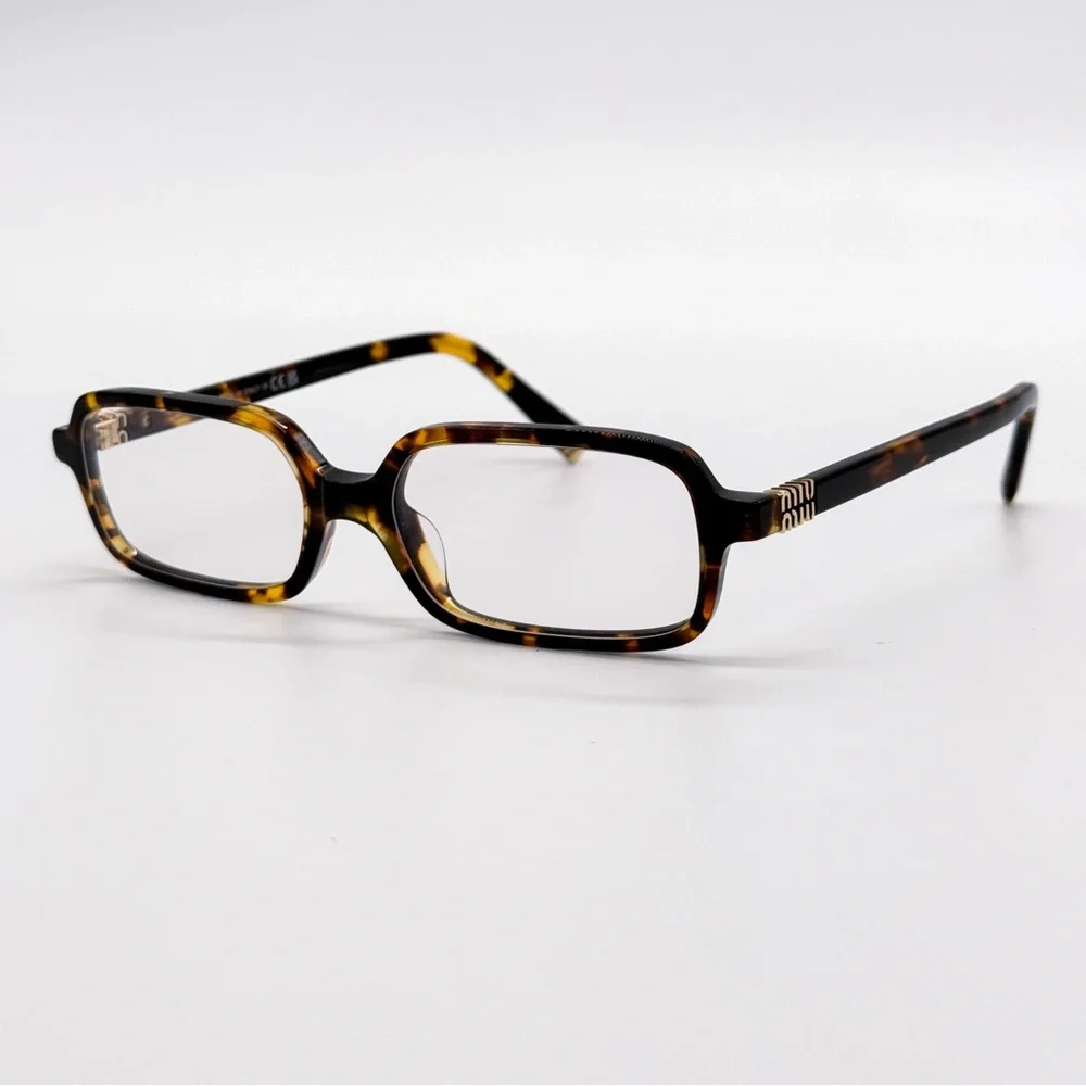 NEW MIU MIU EYEGLASSES, HAVANA BROWN WOMEN EYEWEAR MIU MIU MU11ZS 14L08N
